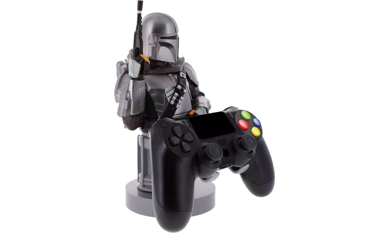 Figurka Cable Guys The Mandalorian - Jango Fett - Widok od przodu z kontrolerem