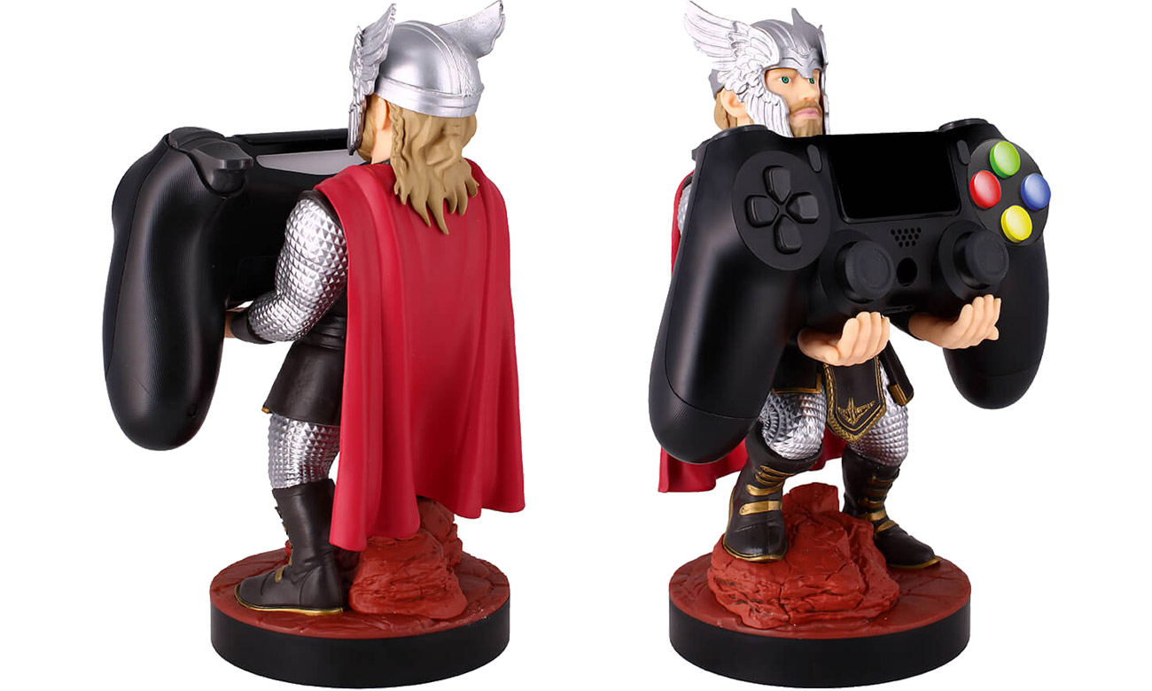 Figurka Cable Guys Thor - Widok od tyłu i od przodu wraz z kontrolerami
