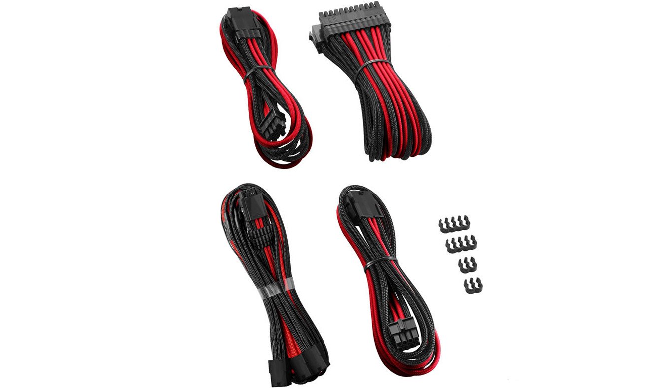 Zestaw kabli Pro ModMesh 12VHPWR Cable Extension Kit - Czarno/Czerwony
