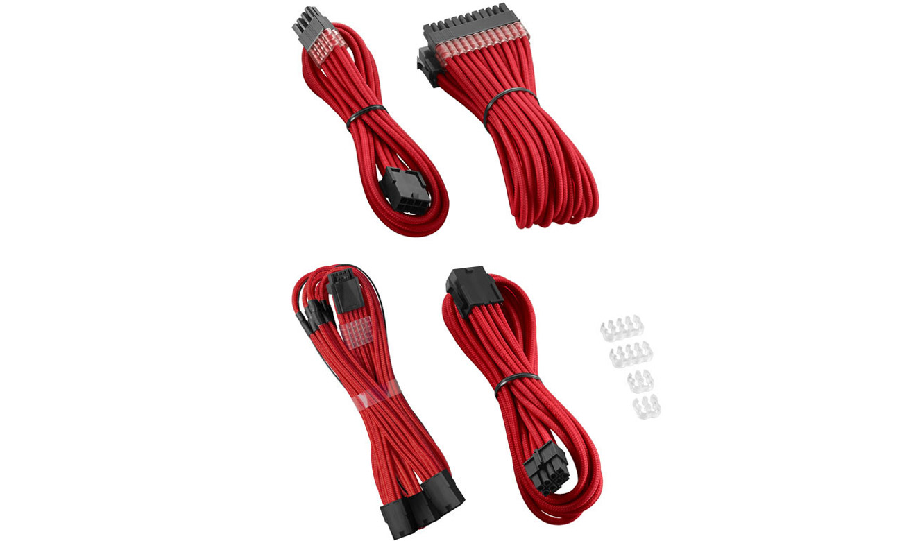Zestaw kabli Pro ModMesh 12VHPWR Cable Extension Kit - Czerwony