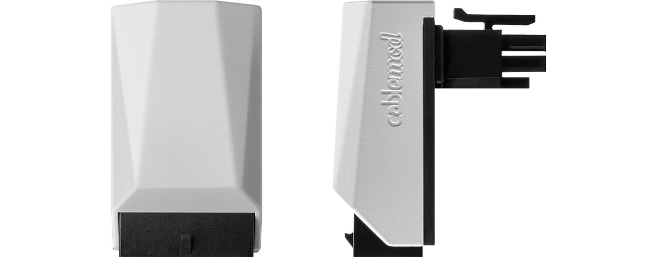 CableMod adapter 12VHPWR 90 stopni wariant A – biały
