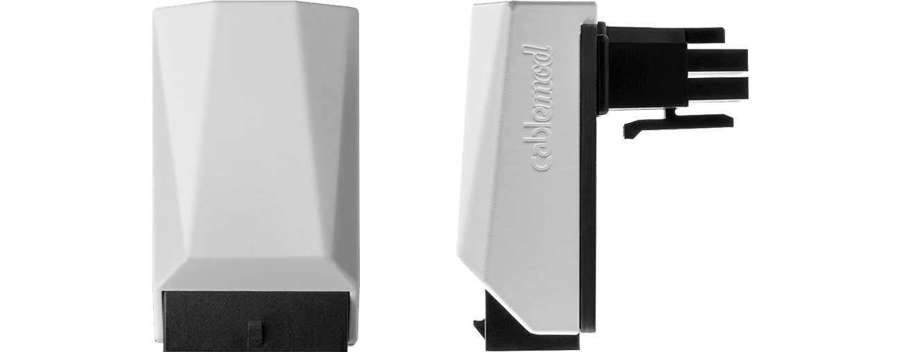 CableMod adapter 12VHPWR 90 stopni wariant B – biały