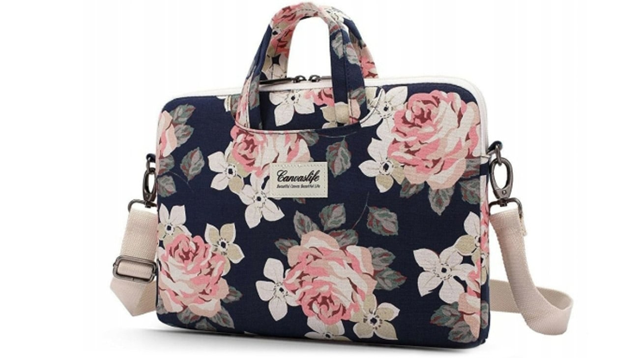 Etui Canvaslife Briefcase Laptop 13-14 navy rose