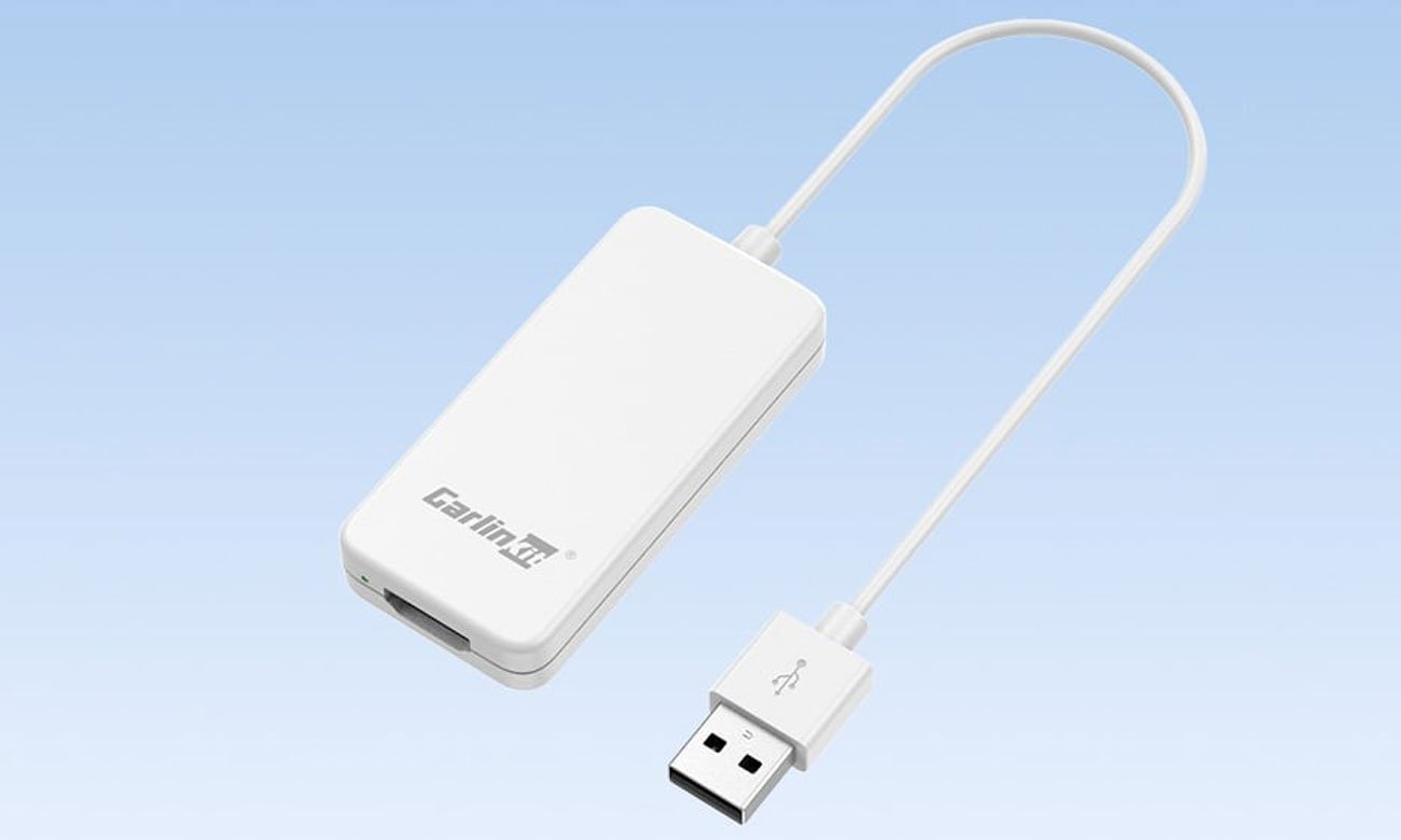 Adapter samochodowy Carlinkit CPC200-HD2CP CarPlay - Widok ogólny, grafika z tłem