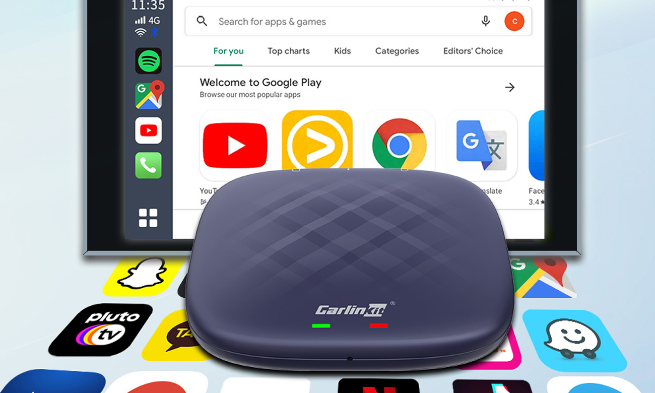 Carlinkit TBOX-Plus 4 aplikacje