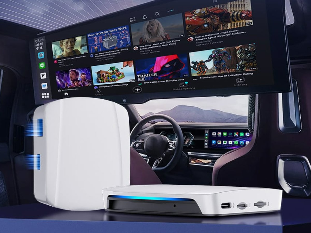 Carlinkit Tbox UHD CarPlay Android Auto wygląd