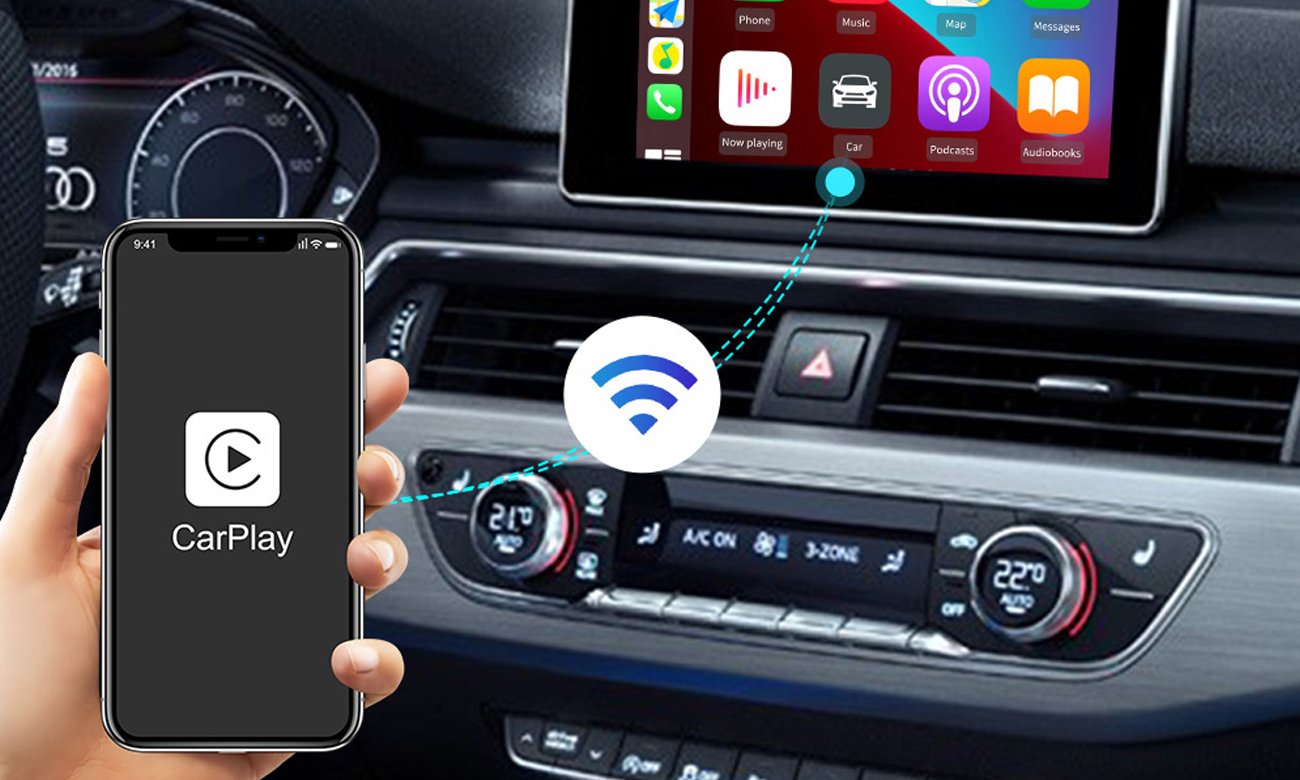 Carlinkit U2W Plus Carplay Verbindung