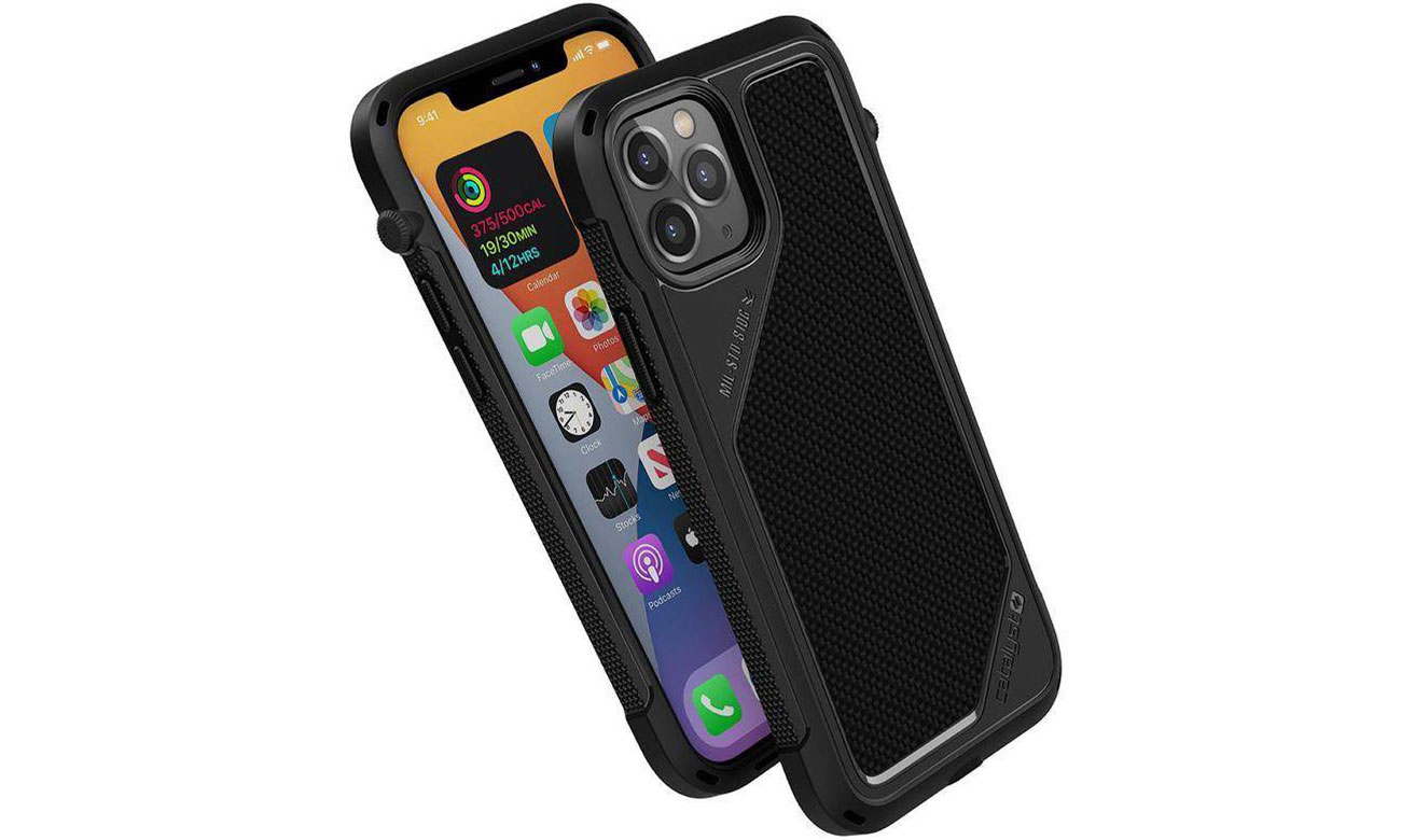 Etui Catalyst Vibe Impact do iPhone 12/12 Pro czarny