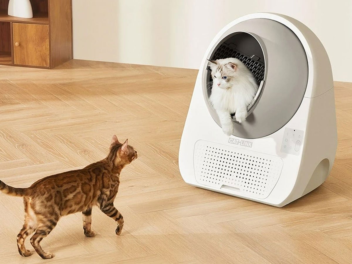 Catlink Inteligentna samoczyszcząca kuweta z kamerą AI dla kotów
