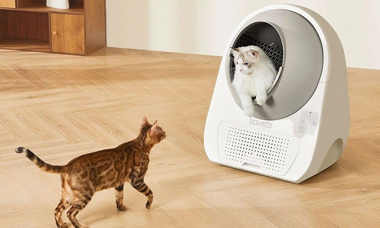 Catlink Inteligentna samoczyszcząca kuweta z kamerą AI dla kotów