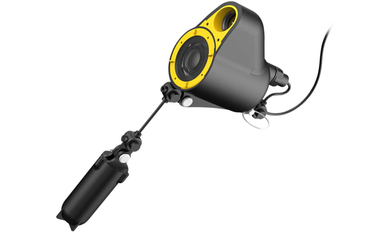Dron podwodny Chasing F1 Flash Pack - Zblienie na kamer