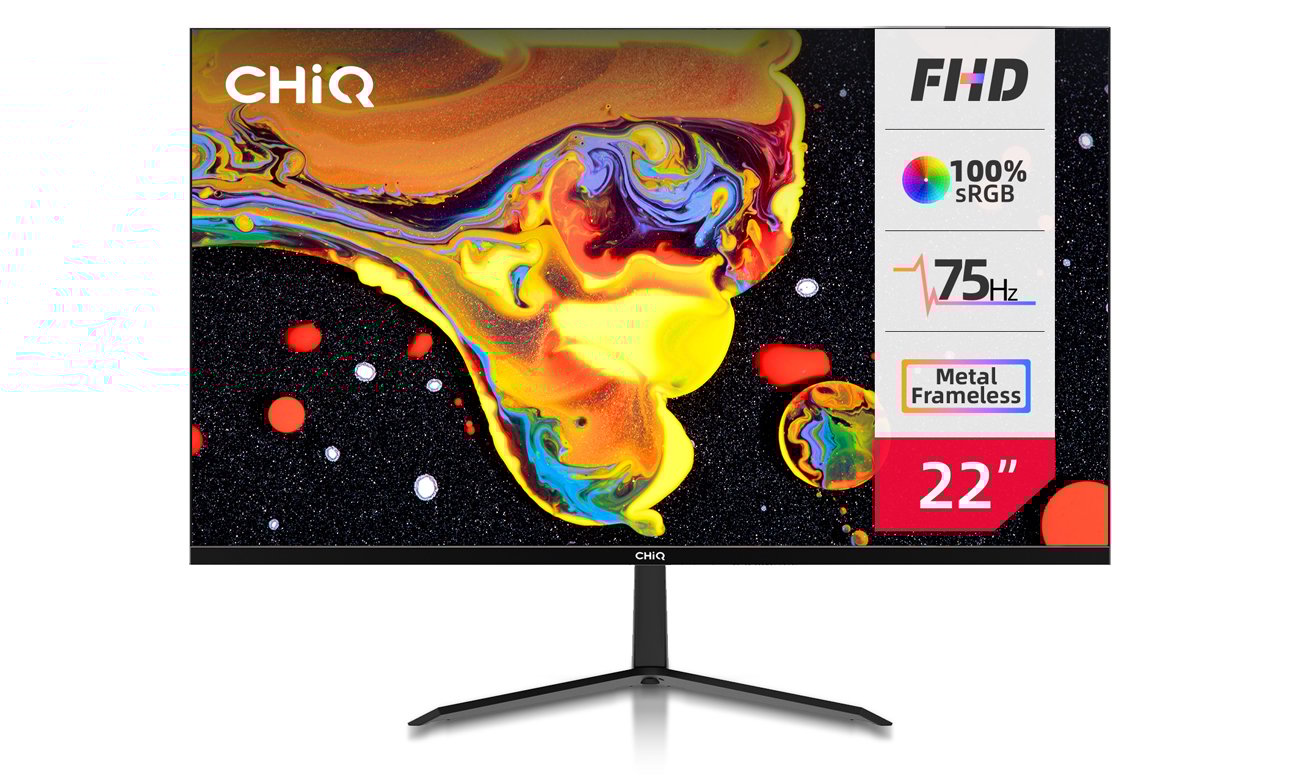 ChiQ 22P610FS widok z przodu