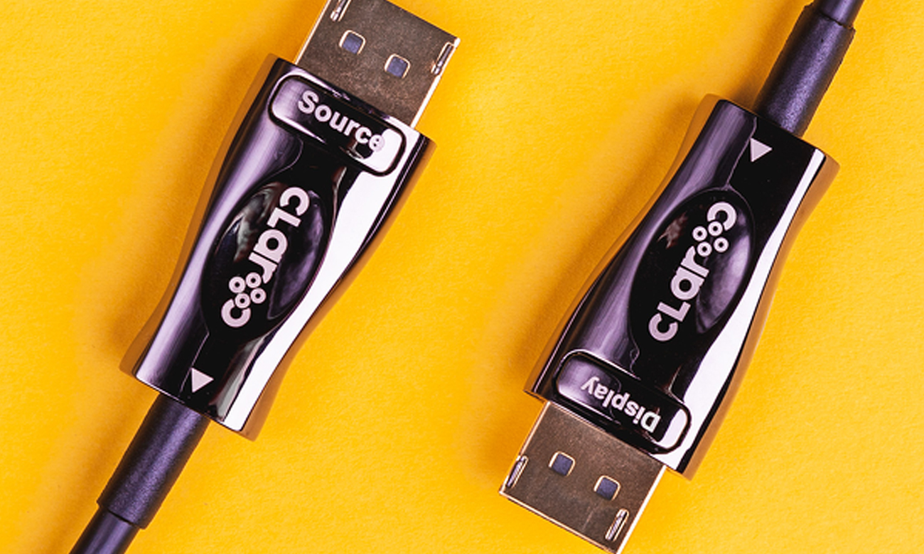 Klabel Claroc Optyczny DisplayPort 1.4 AOC złącza