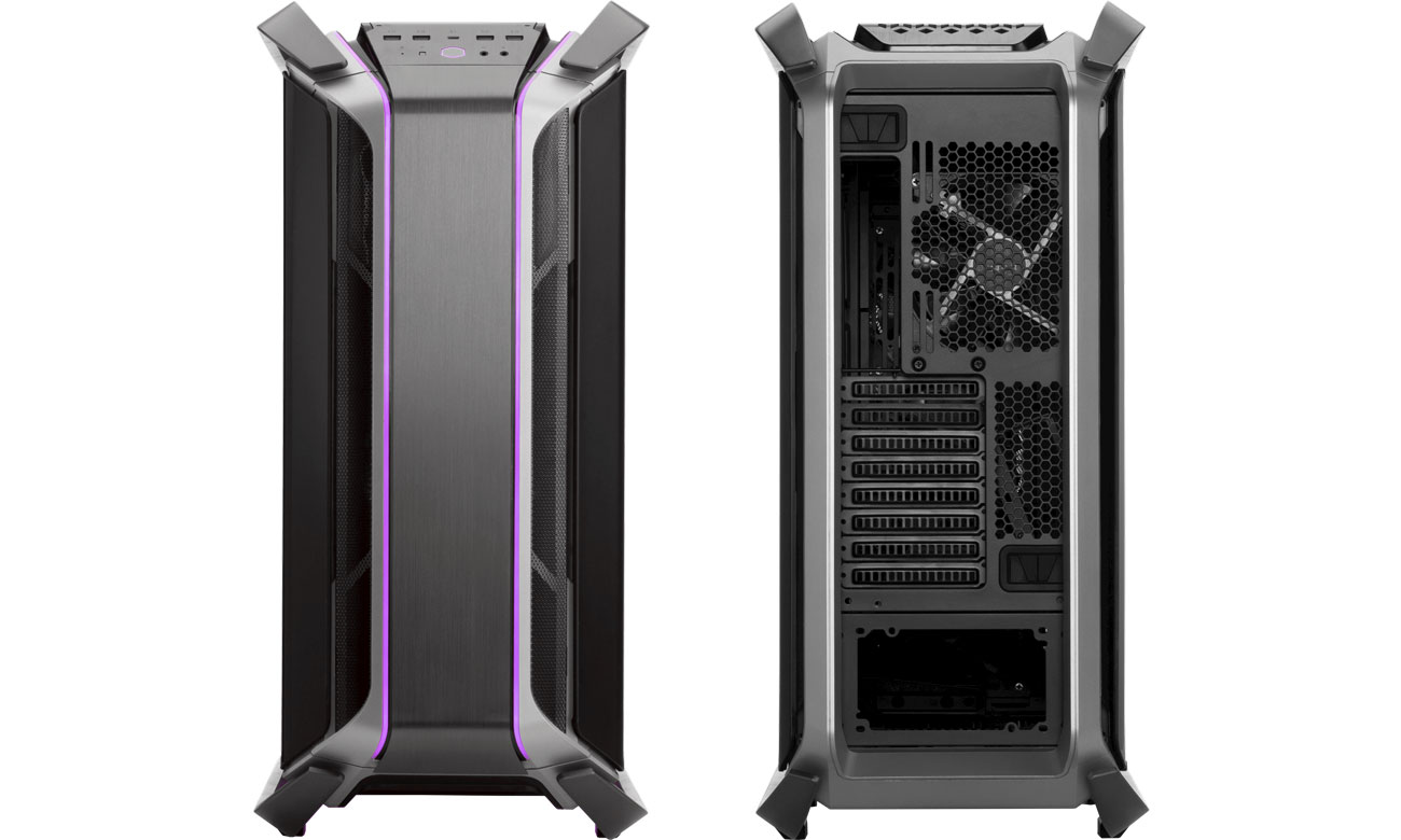 Cooler Master Cosmos C700M - Przód, tył