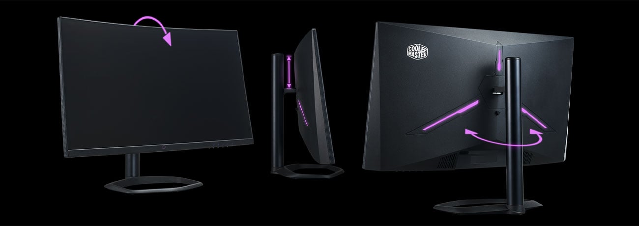 Monitor dla graczy Cooler Master GM27-CF Curved