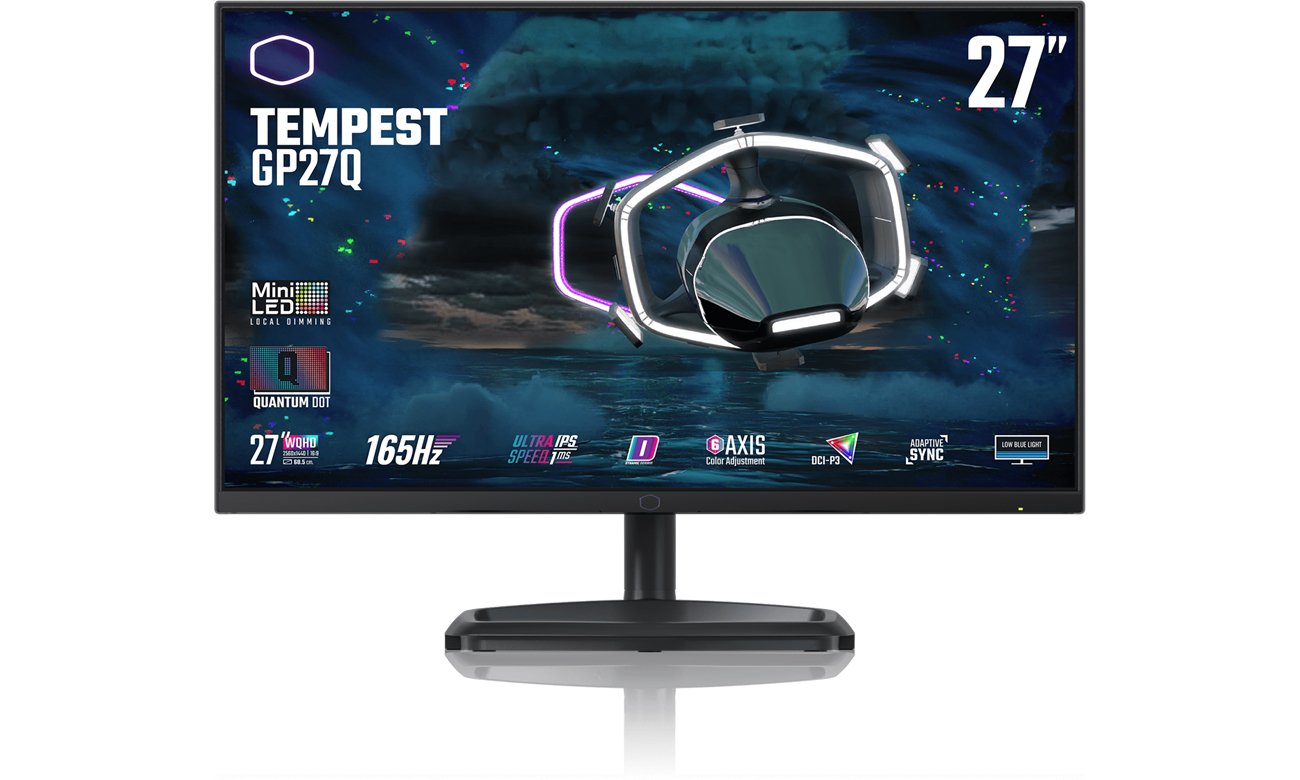 Cooler Master GP27-FQS widok z przodu