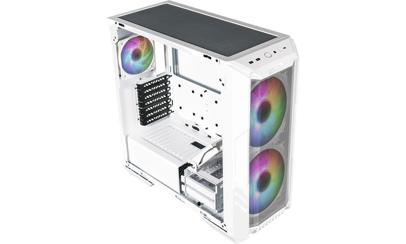 Computergehäuse Cooler Master HAF 500 White