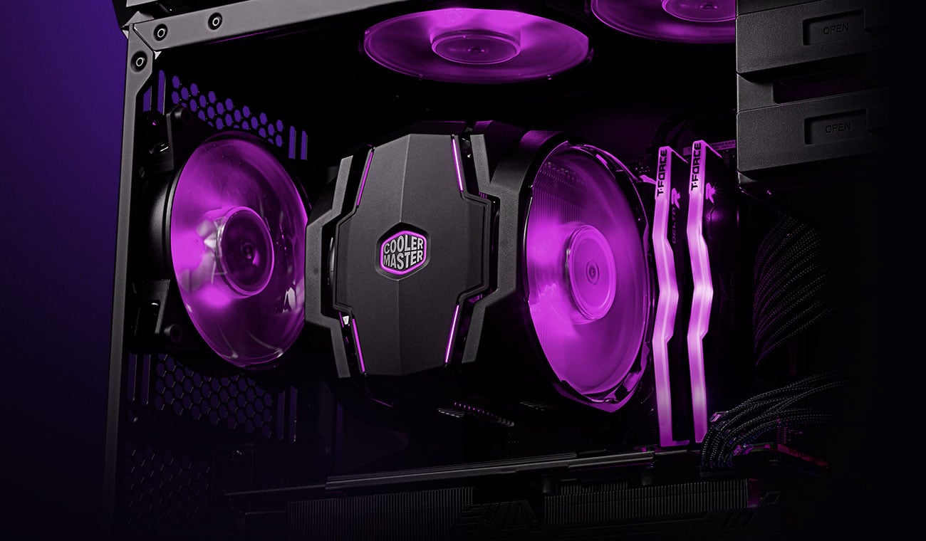 Cooler Master MasterAir MA610P Wentylatory RGB
