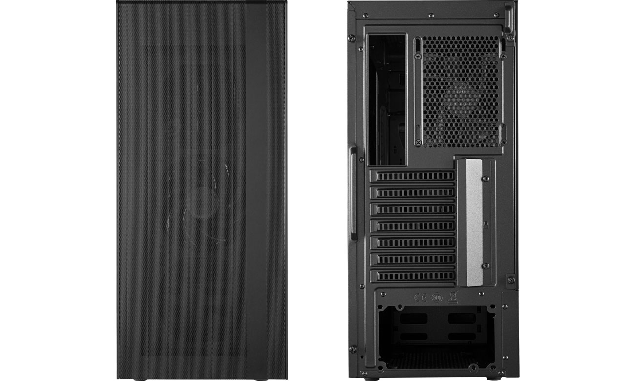 Cooler Master Masterbox NR600 (WO/ODD) - Przód, tył