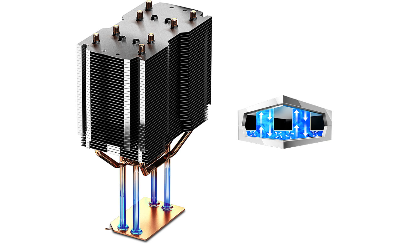 Cooler Master MasterAir Maker 8 Technologia 3DVC