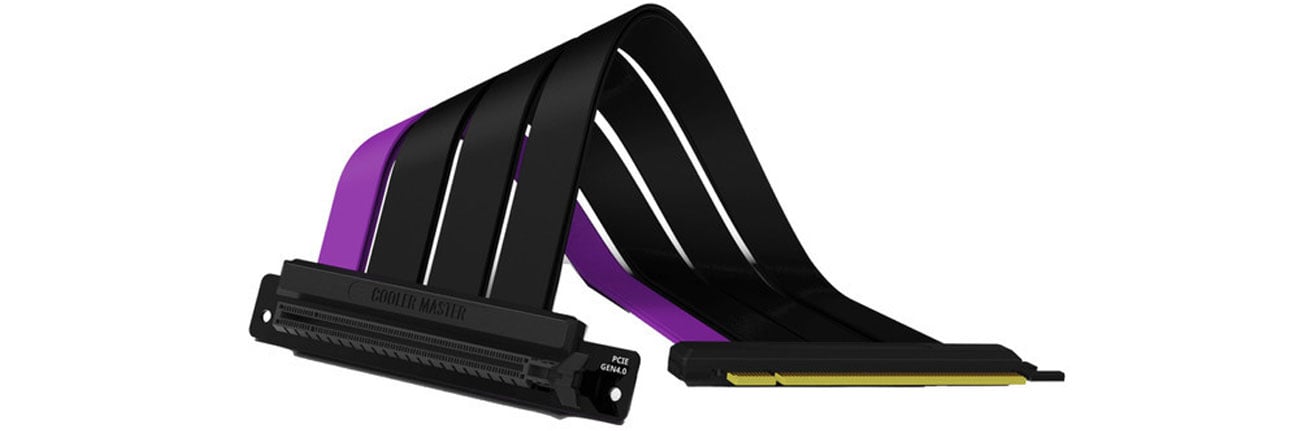 Cooler Master RISER PCI 4.0 X16 NA TAŚMIE konstrukcja