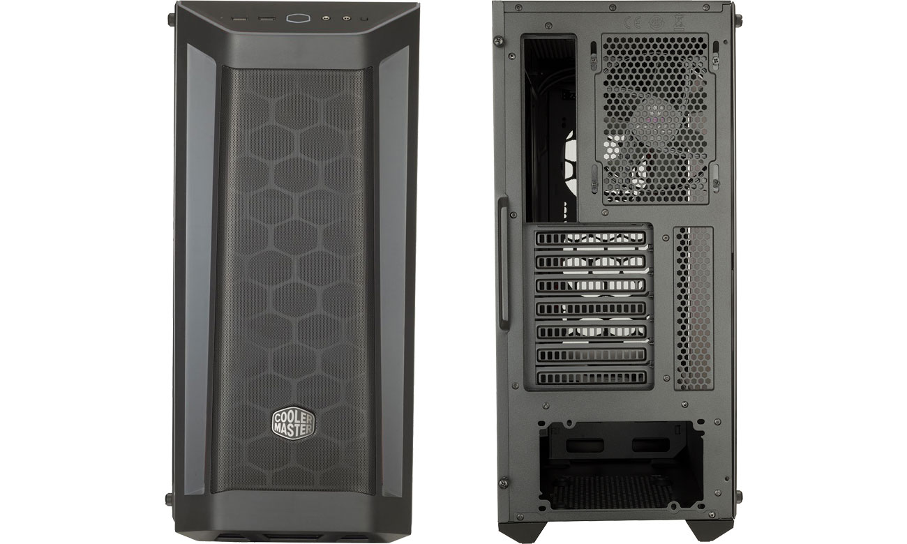Cooler Master MASTERBOX MB511 Przód tył