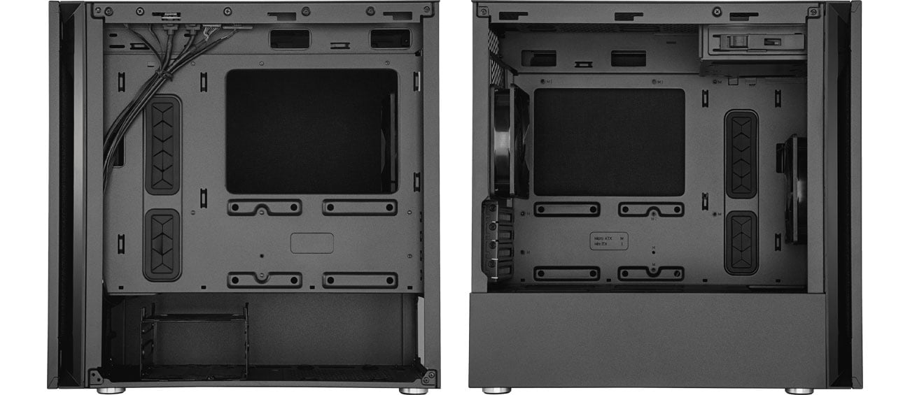 Cooler Master Silencio S400 - Wnętrze