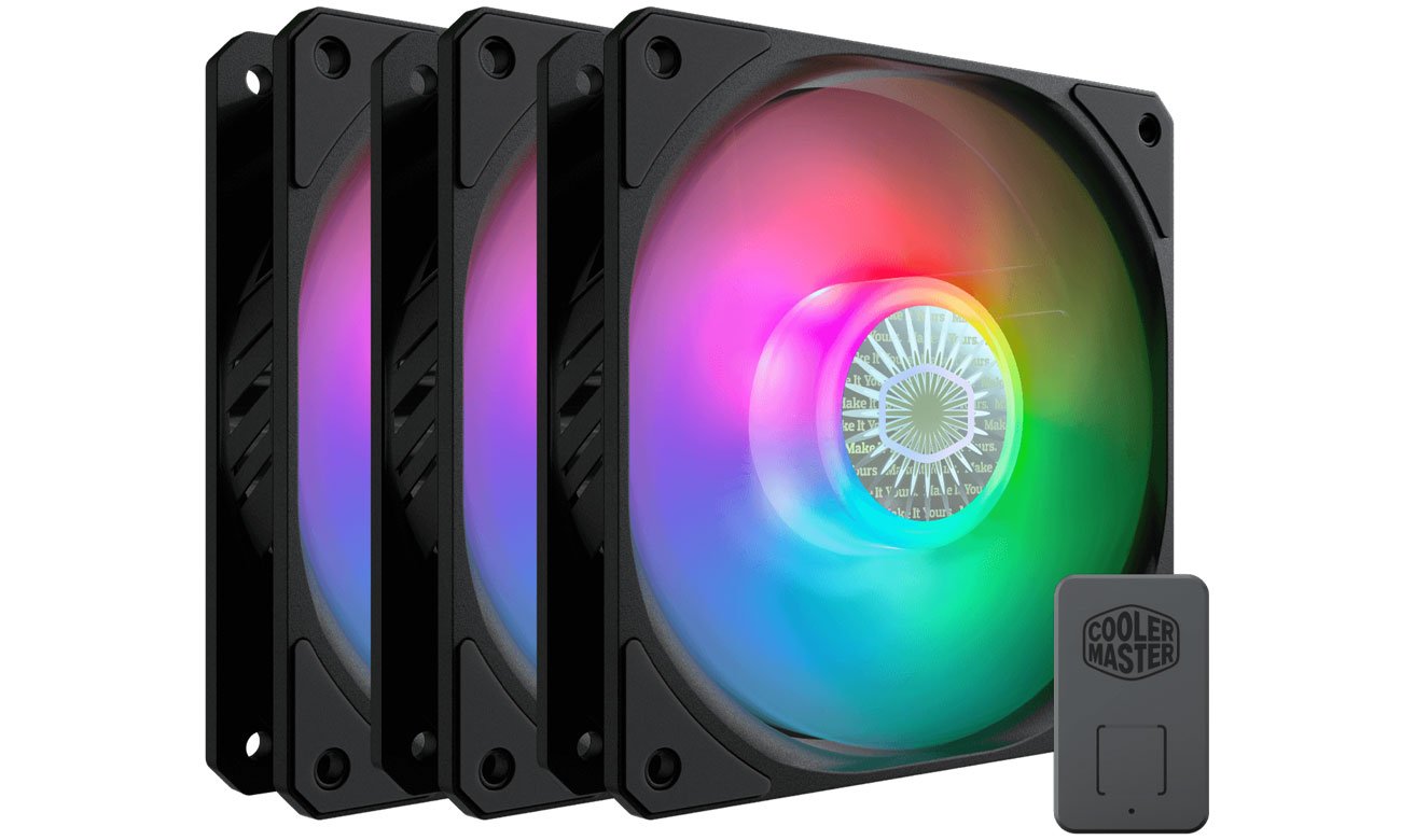 Wentylator Cooler Master Sickleflow 120 ARGB 120mm Triple Pack