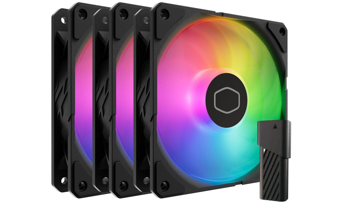 Cooler Master SickleFlow Edge 120 ARGB Triple Pack 3x120mm