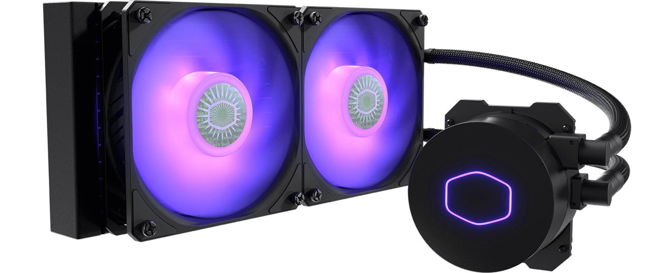 Chłodzenie procesora Cooler Master MasterLiquid ML240L V2 RGB 2x120mm MLW-D24M-A18PC-R2