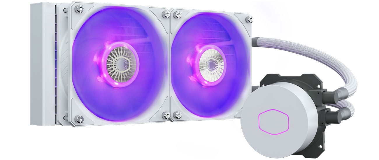 Cooler Master Masterliquid ML240L V2 Illusion podświetlenie