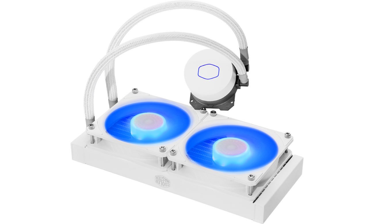Chłodzenie procesora Cooler Master Masterliquid ML240L V2 White 2x120mm