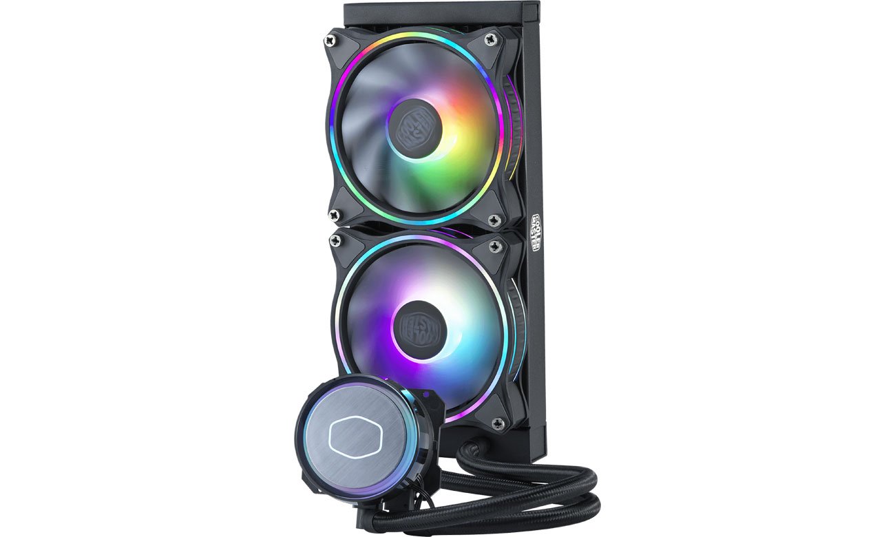 Cooler Master Masterliquid ML240 Illusion widok z przodu