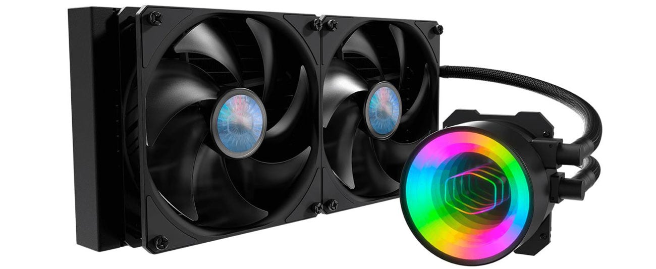 Chłodzenie procesora Cooler Master MasterLiquid ML280 Mirror RGB 2x140mm