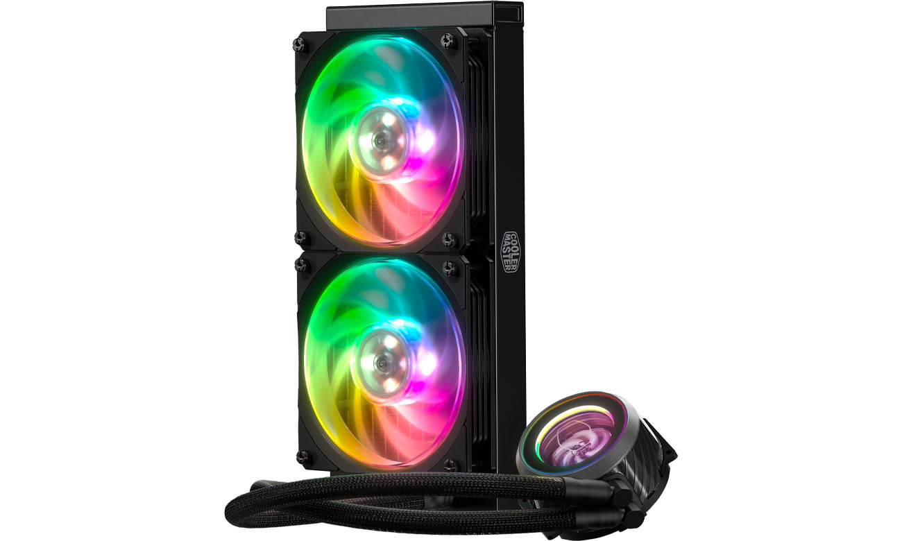 Chłodzenie procesora Cooler Master MasterLiquid ML240P Mirage ARGB 2x120mm MLY-D24M-A20PA-R1