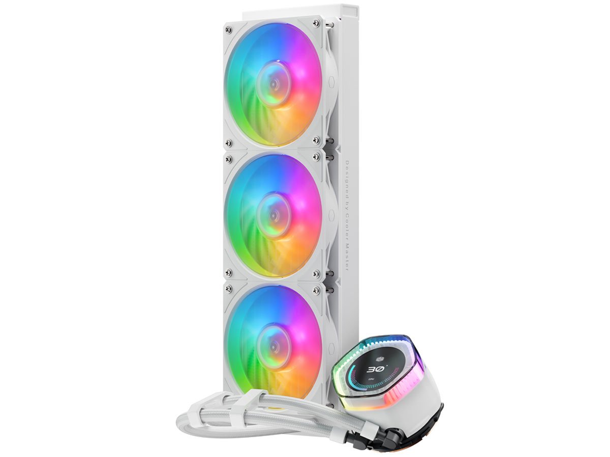 Cooler Master MasterLiquid 360 Ion White ARGB 3x120mm