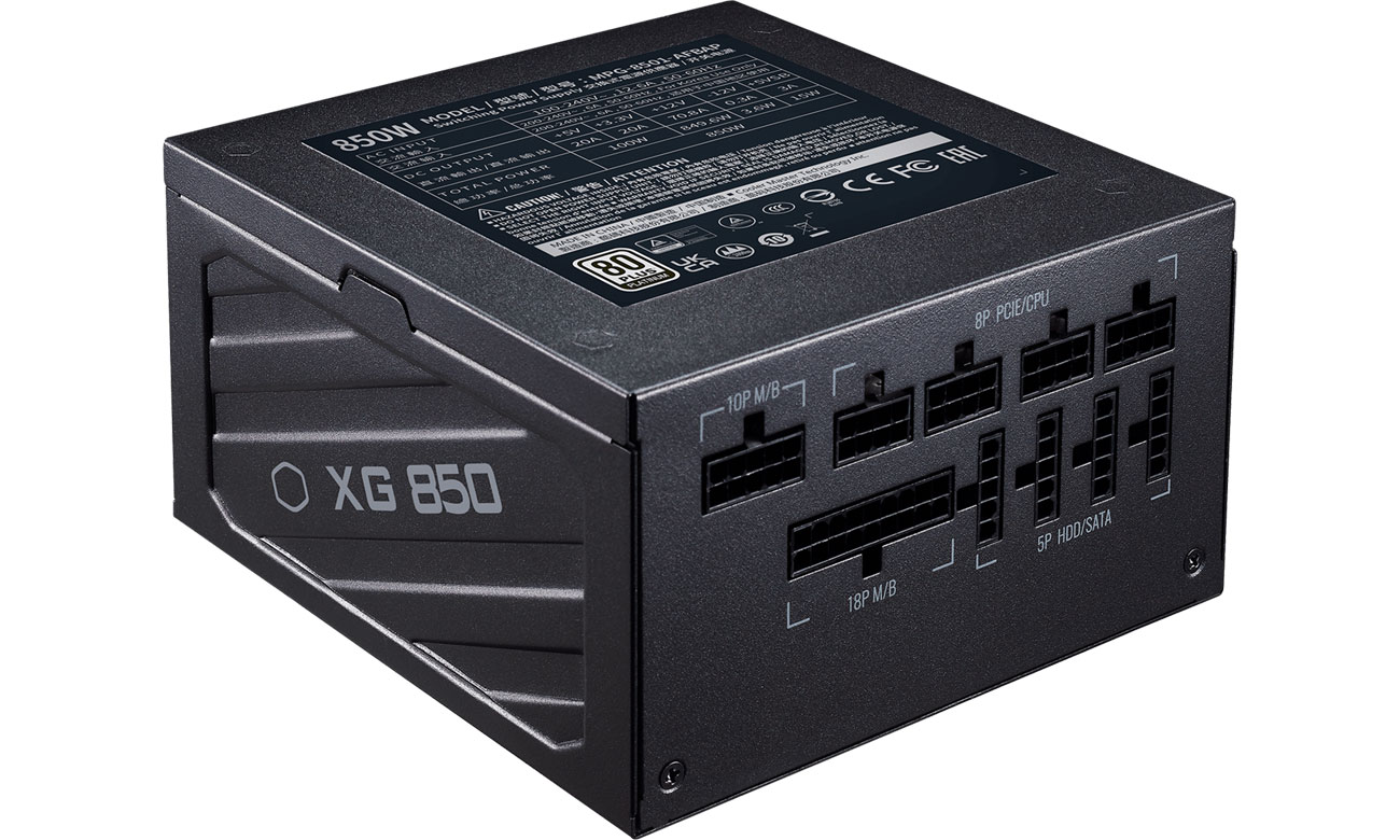 Cooler Master XG 850W widok z góry