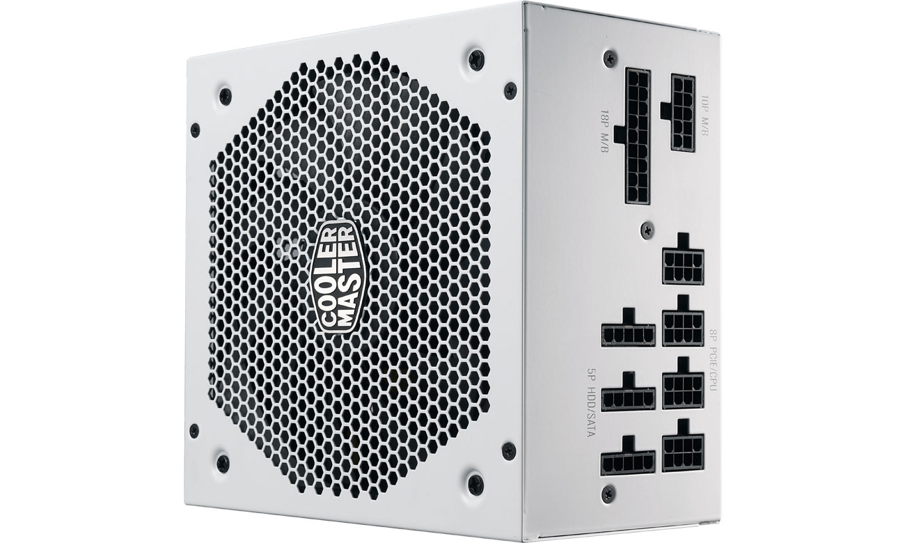 Cooler Master V550 V2 White 550 W 80 Plus Gold Modularna kable