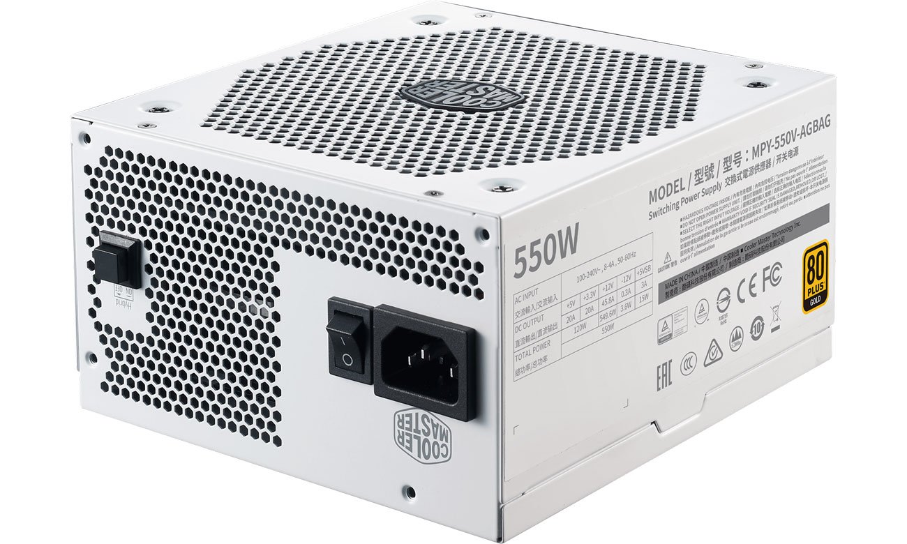 PSU Cooler Master V550 V2 White 550 W 80 Plus Gold