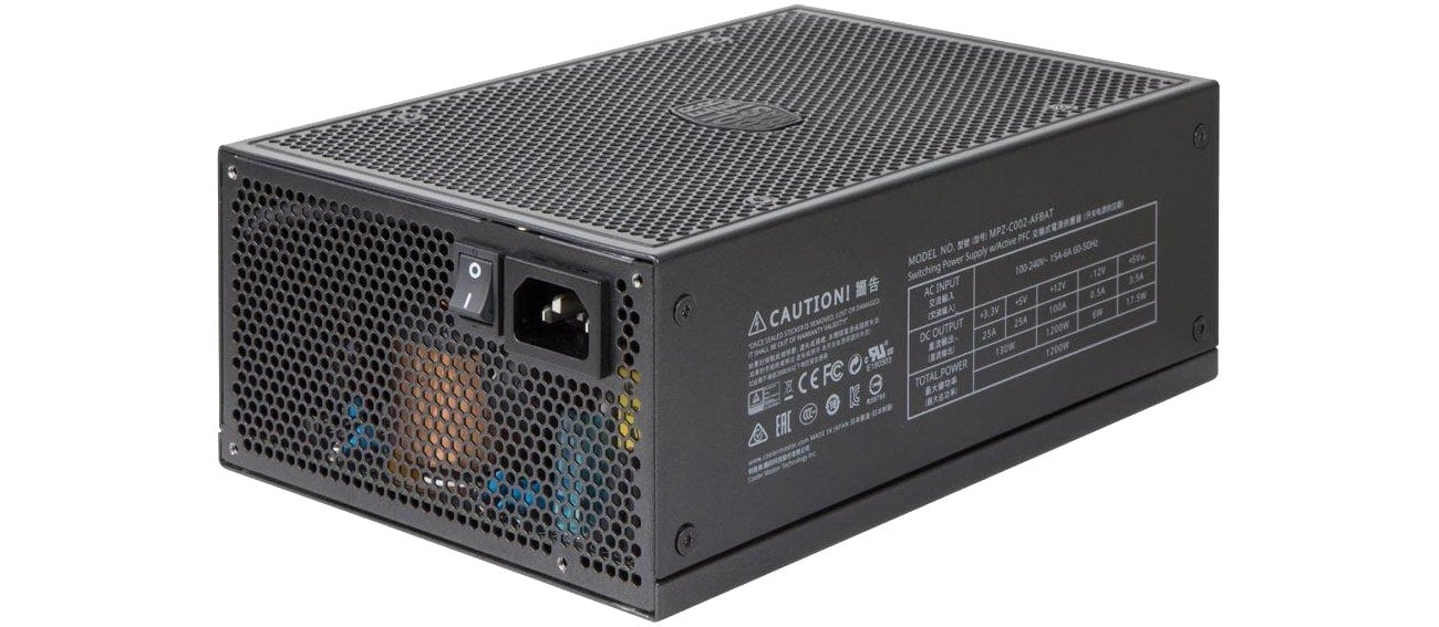 Zasilacz do komputera Cooler Master 1200W MasterWatt Maker MPZ-C001-AFBAT-E1