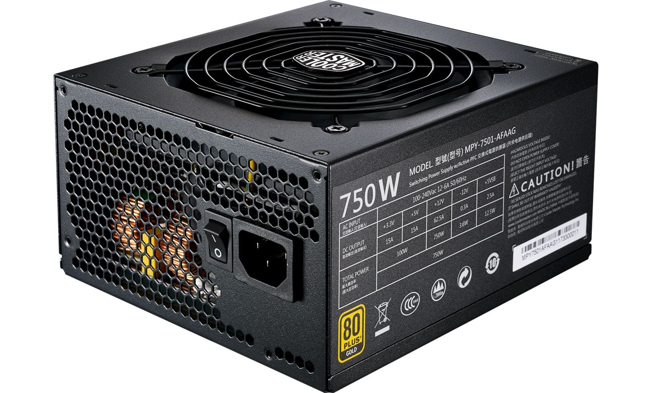 Zasilacz do komputera Cooler Master MWE Gold 750