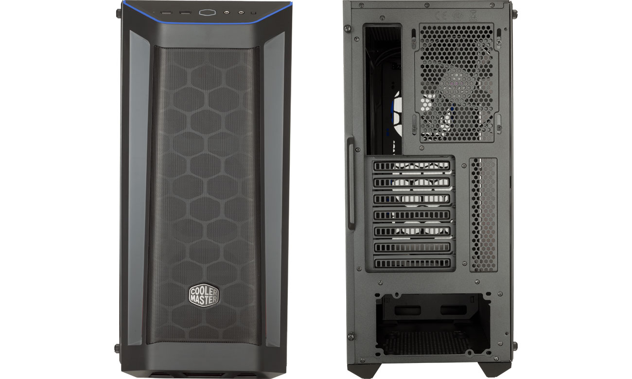 Cooler Master MasterBox MB511 - Przód, tył