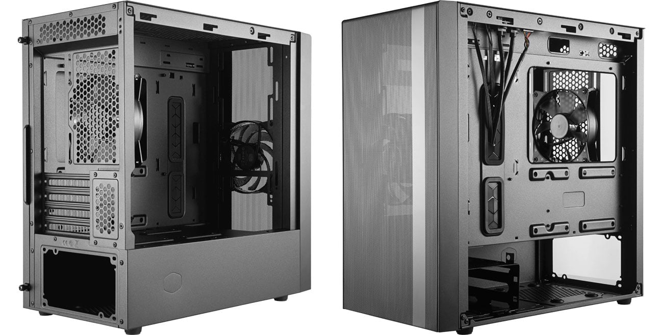 Cooler Master Masterbox NR400 (WO/ODD) - Wnętrze