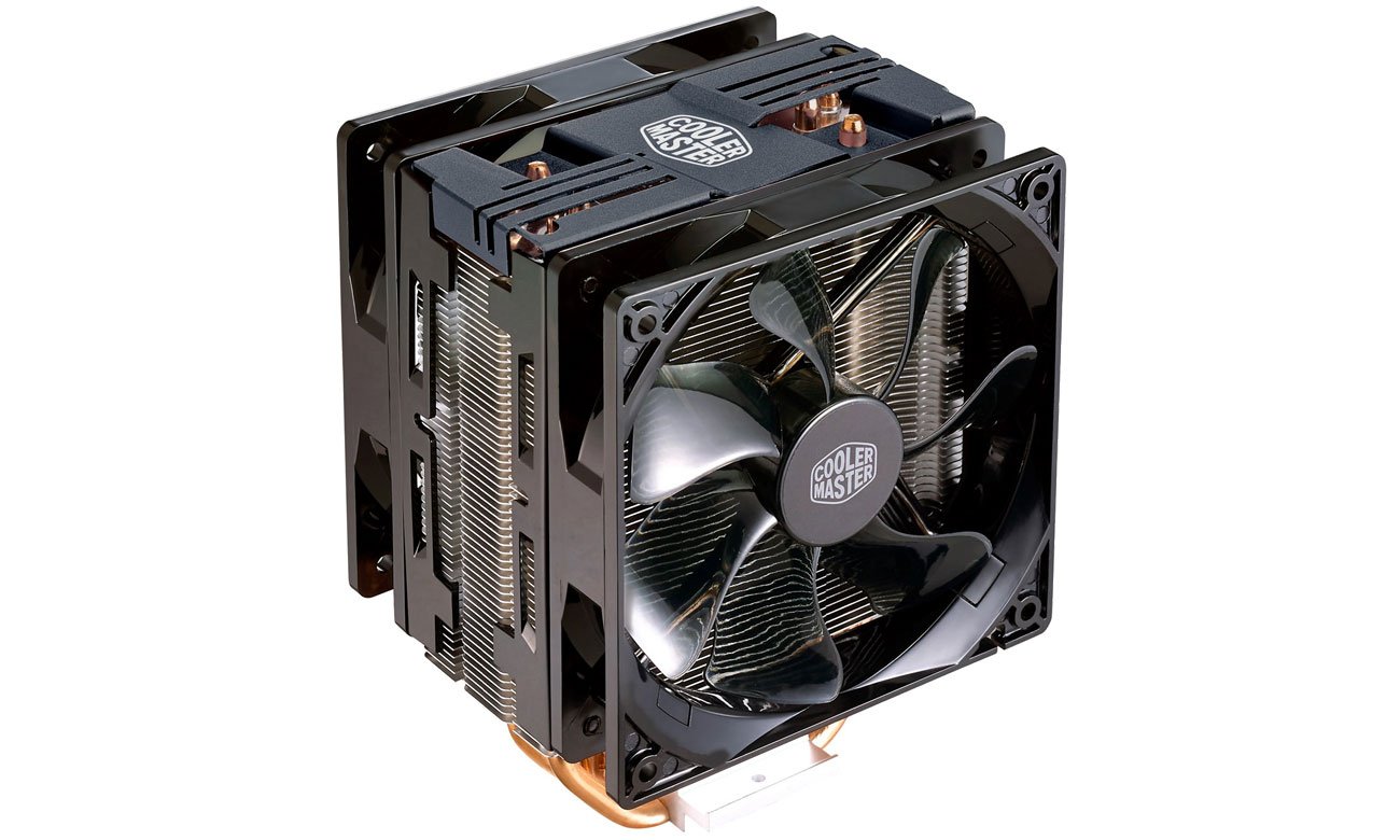 Chłodzenie procesora Cooler Master Hyper 212 LED Turbo czarny RR-212TK-16PR-R1