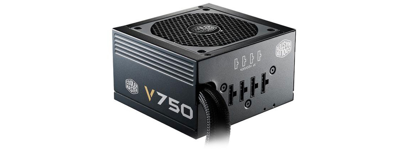 Cooler Master 750W zasilacz modułowa konstrukcja kondensatory