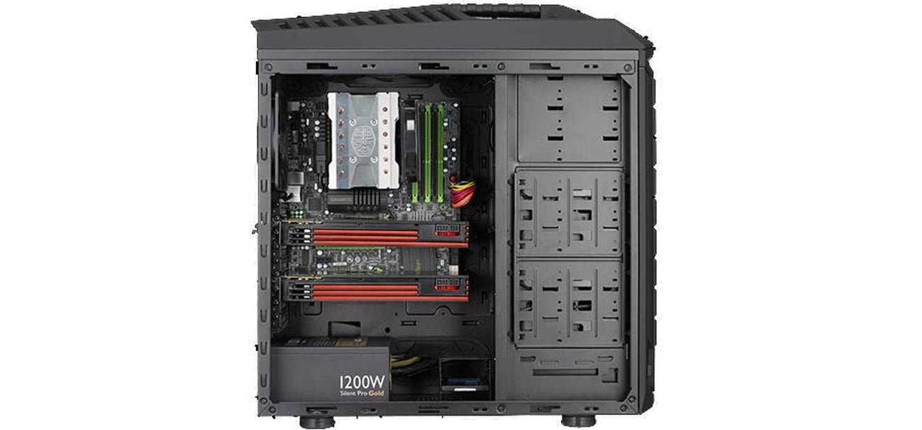 Cooler Master CM STORM TROOPER czarna z oknem