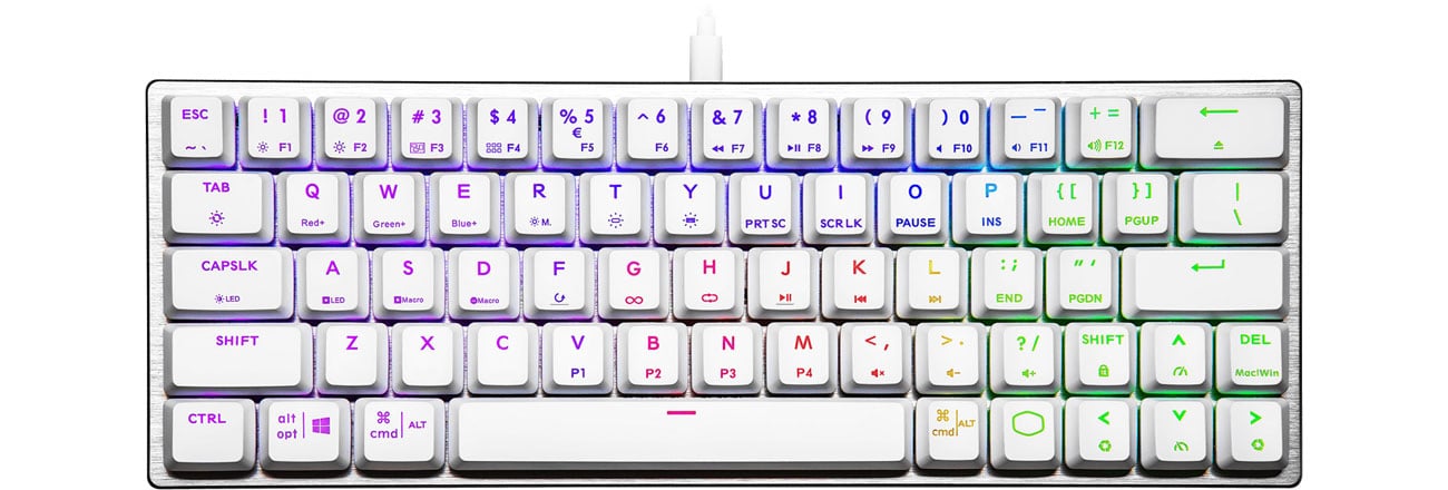 Cooler Master SK620 Biała podświetlenie RGB