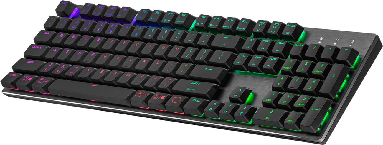 Cooler Master SK653 Wireless widok z góry pod kątem