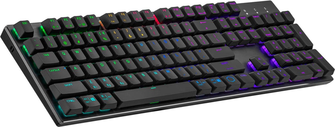 Cooler Master SK653 Wireless widok z góry pod kątem