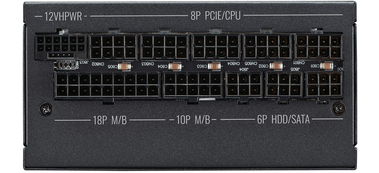 Cooler Master V SFX okablowanie